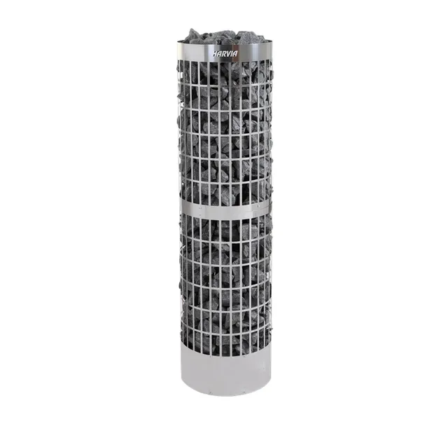 harvia-cilindro-pro-pc100e-elektroofen-10-kw-steel image 1