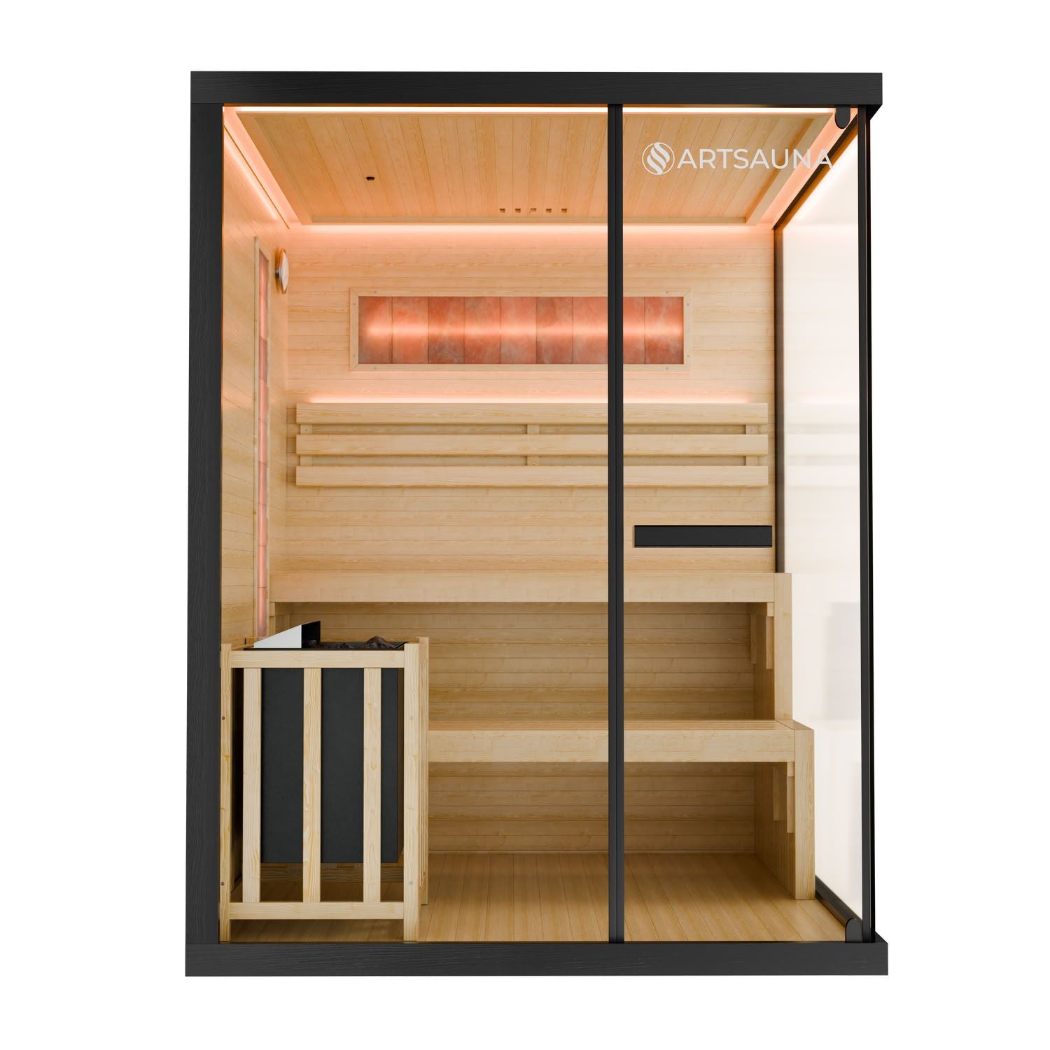 artsauna-vantaa-150-indoor-sauna-salzstein-hemlockholz image 2