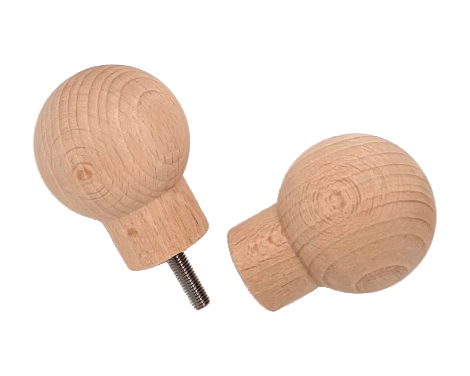 polarholz-t-rknauf-set-saunaglast-r-holz-unbeschichtet-2-st-ck image 2