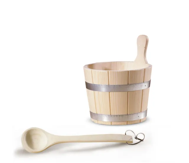 polarholz-saunak-bel-5l-mit-kelle-40cm-holz-aufguss-set image 1