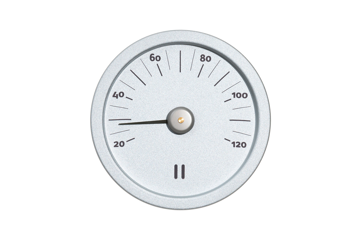 rento-thermometer-aluminium-silber-saunathermometer image 1