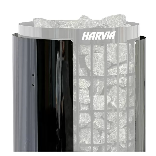 harvia-hpc11m-schutzmantel-cilindro-black-steel-saunaofen image 1