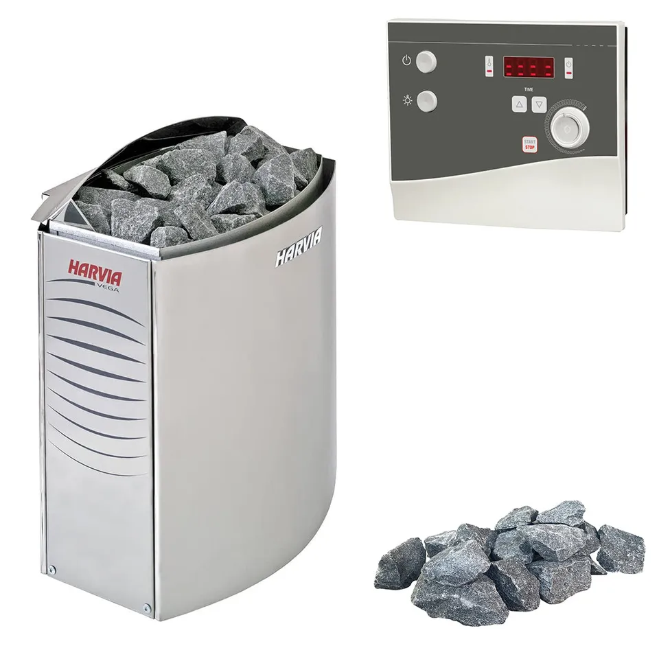 harvia-vega-e-elektro-saunaofen-set-k4-next-6-kw-steine image 1