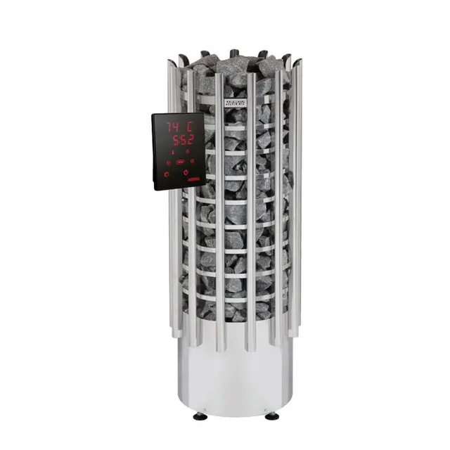 harvia-glow-xe-elektroofen-6-8-kw-mit-xenio-steuerung image 1