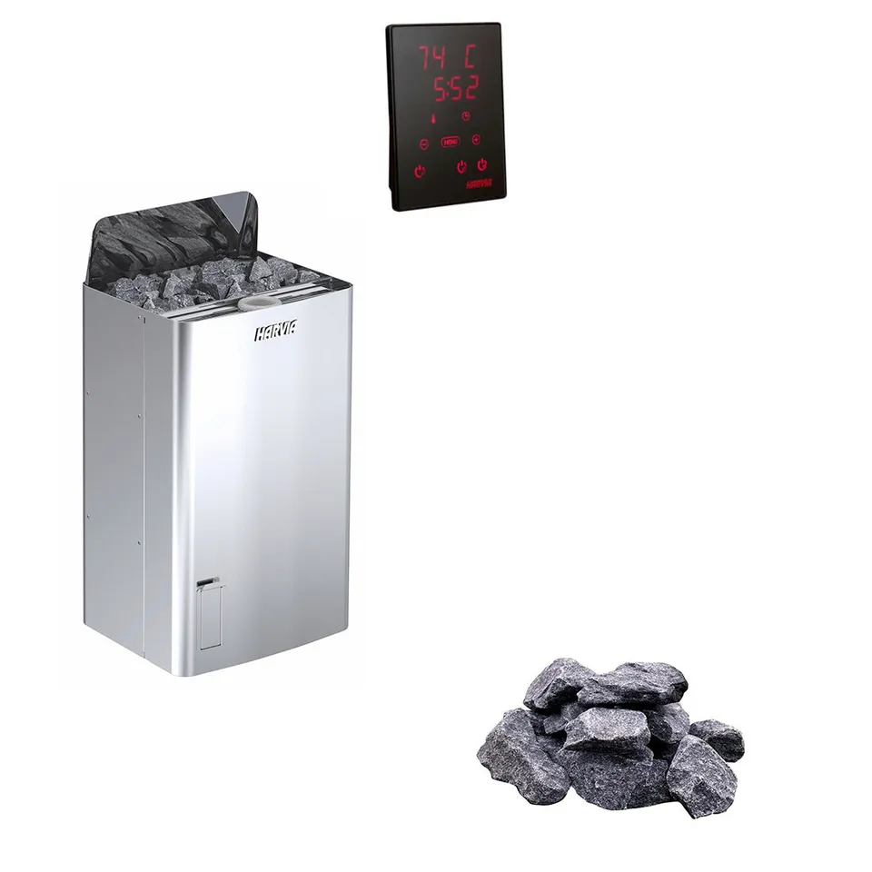 harvia-the-wall-combi-sw90s-saunaofen-9-kw-mit-verdampfer image 1