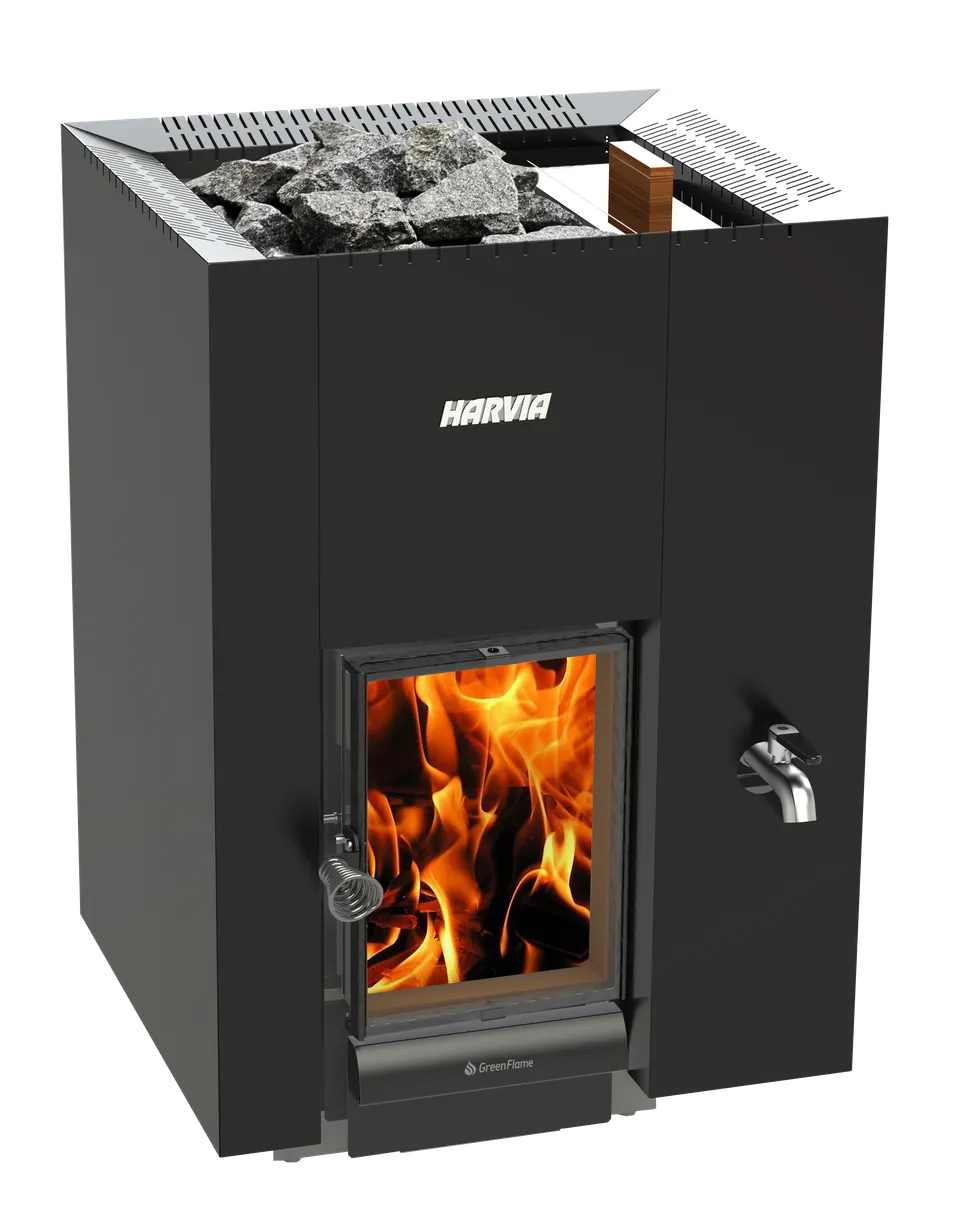 harvia-linear-22-greenflame-rs-holz-saunaofen-15-7-kw image 1