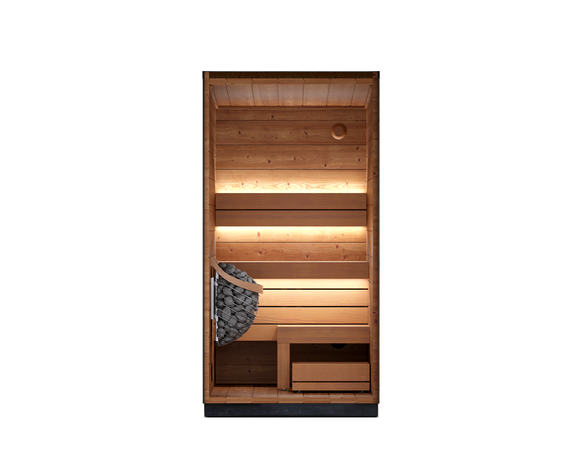 leil-viva-120-mini-gartensauna-1-person-122x136x234-cm image 3