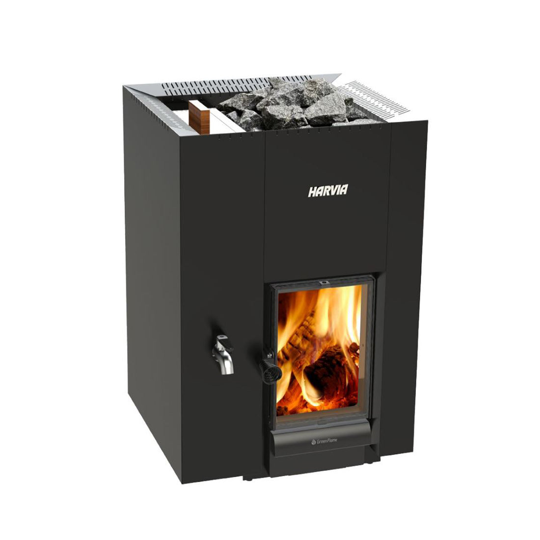 harvia-linear-22-greenflame-ls-holz-saunaofen-15-7-kw-wassertank image 1