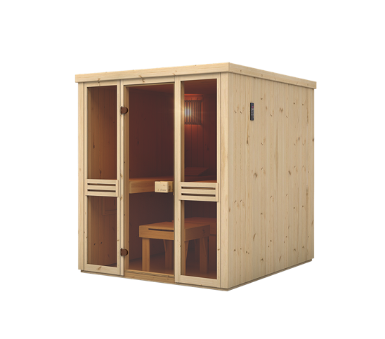wellmia-calm-m-innensauna-bausatz-fichte-175x194-cm-2-b-nke image 2