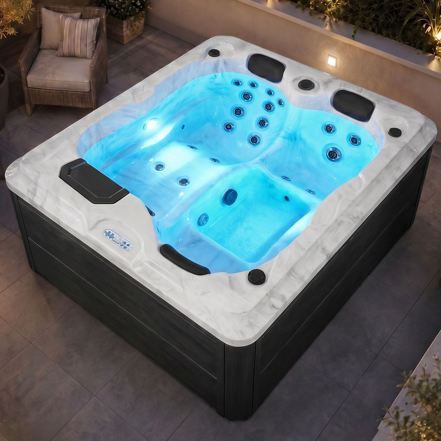 artsauna-oasis-outdoor-whirlpool-3-personen-620-l-mit-d-sen image 1