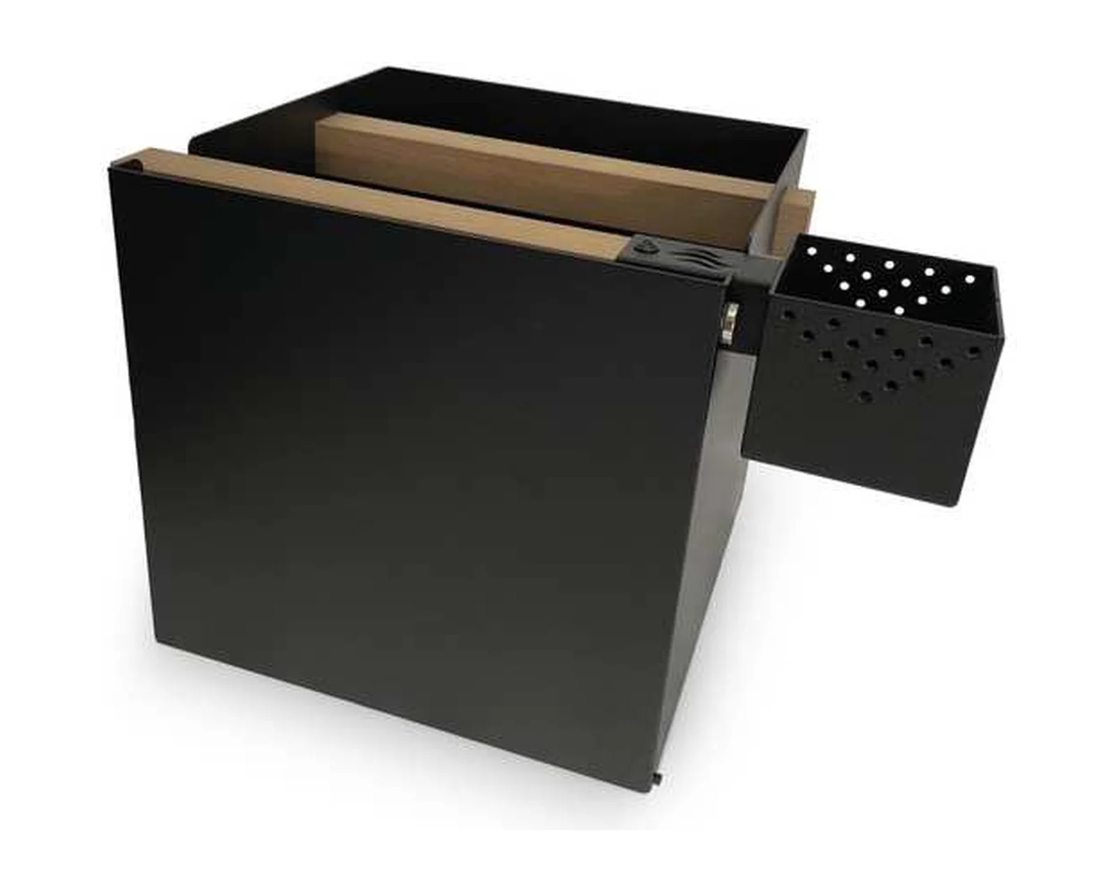 polarholz-sauna-set-premium-2-tlg-schwarz-k-bel-kelle image 1