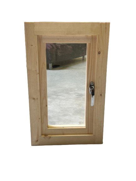 wellmia-saunafenster-fichte-57x35-cm-festverglast-isolierglas image 2