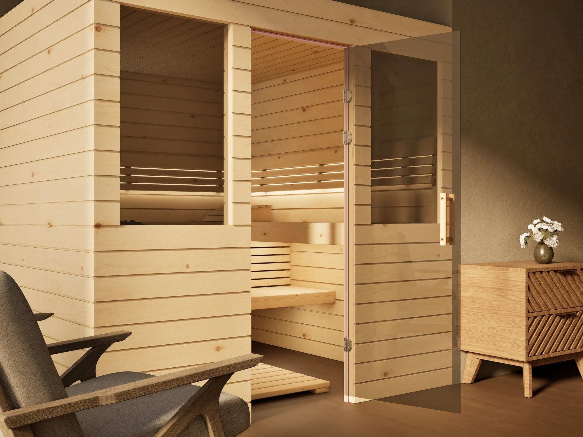 polarholz-venus-sauna-zirbenholz-ma-ofen-set-2-fenster image 7