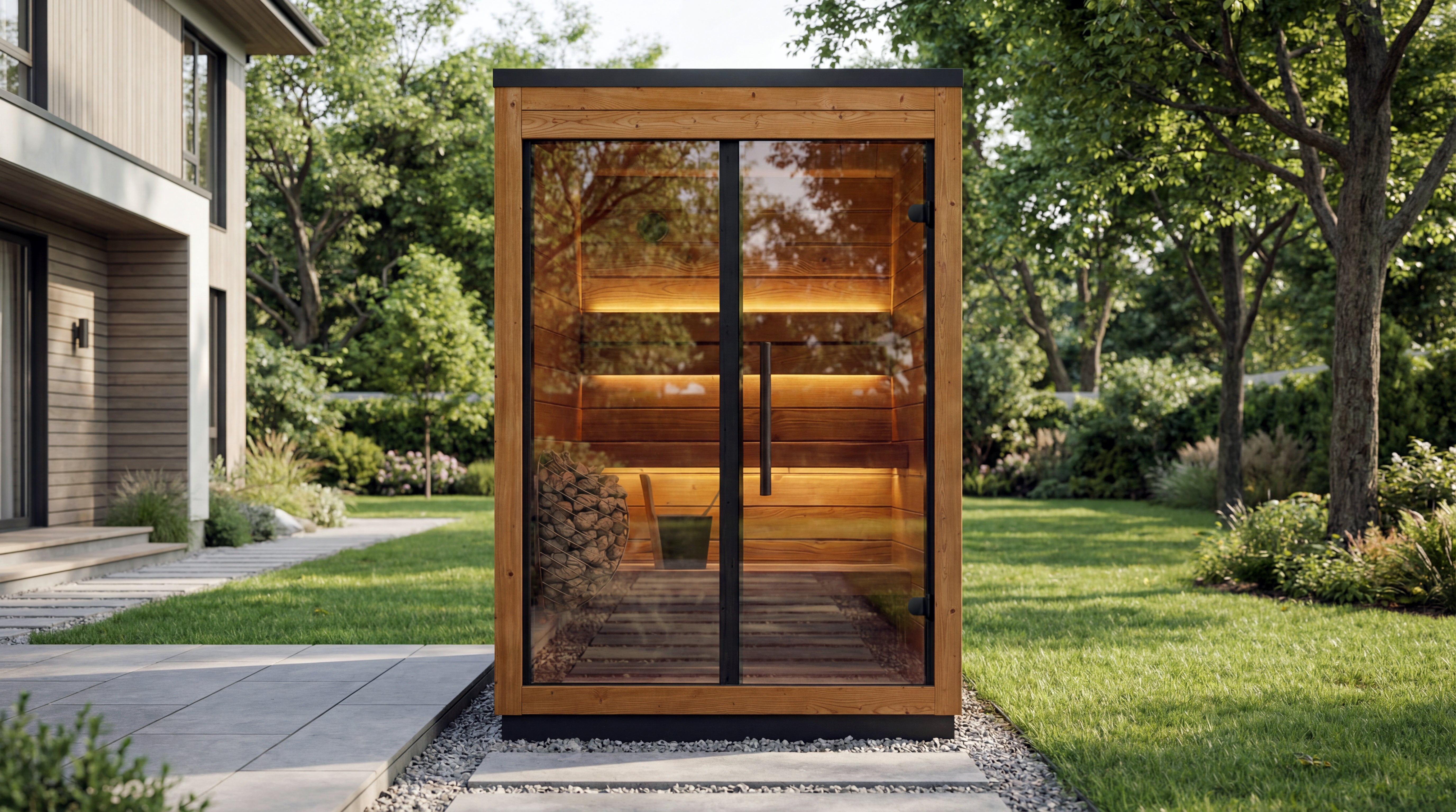 leil-aris-mini-gartensauna-2-personen-155x176x222-thermoholz image 2