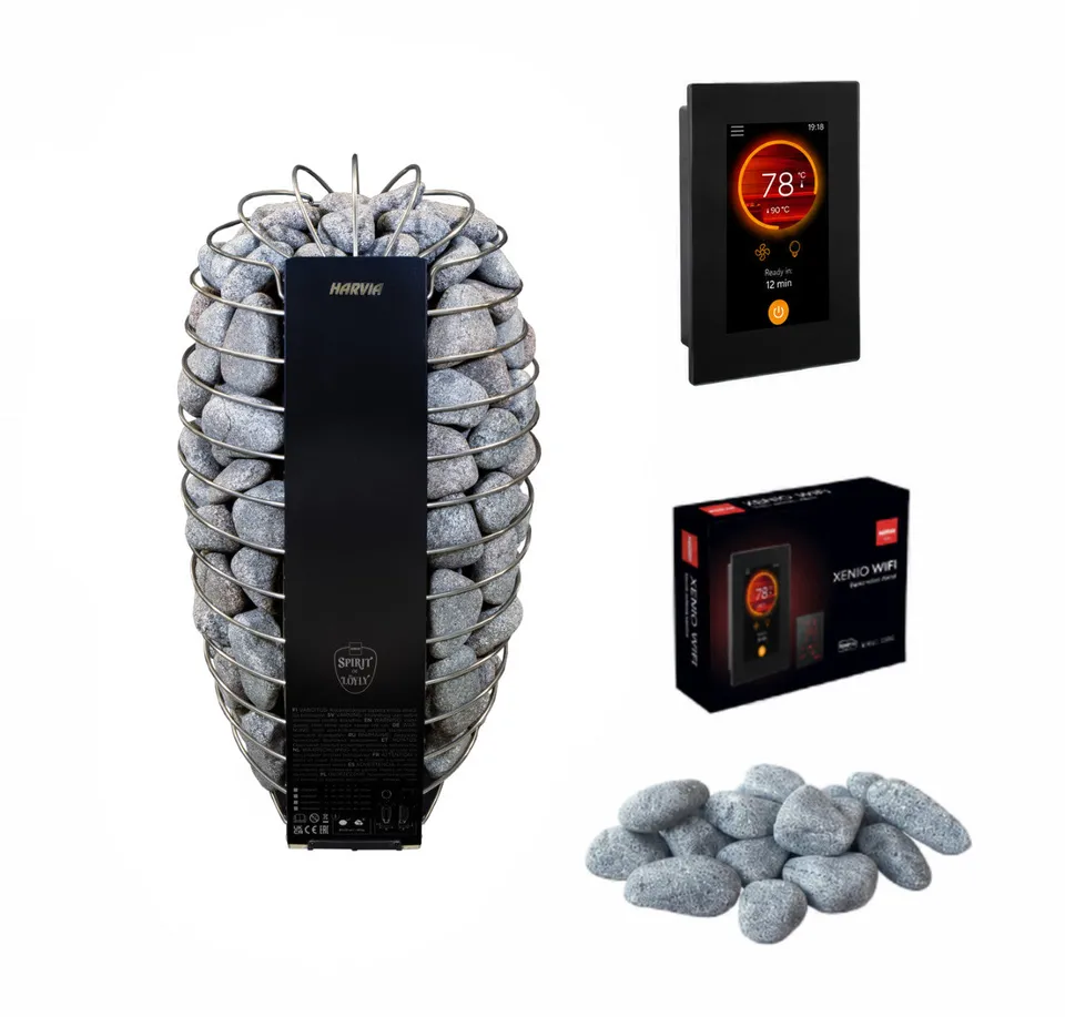 harvia-spirit-fc-elektro-saunaofen-6-kw-set-fenix-wifi-steine image 1