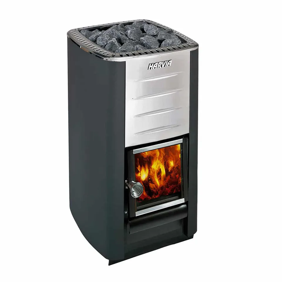 harvia-m3-holzofen-16-5-kw-saunaofen-fasssauna-gartensauna image 1