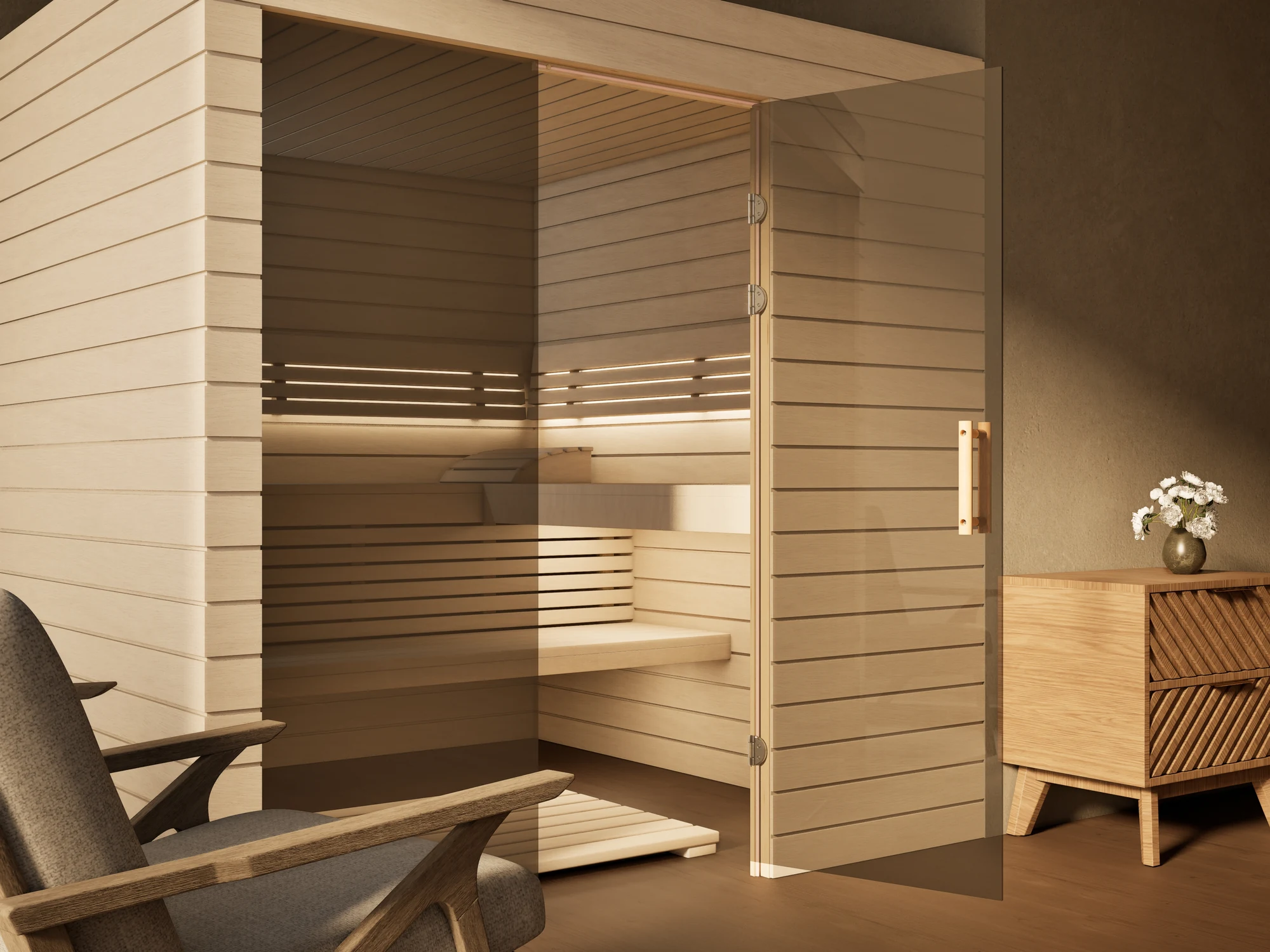 polarholz-venus-sauna-lindenholz-glaselement-comfort image 6