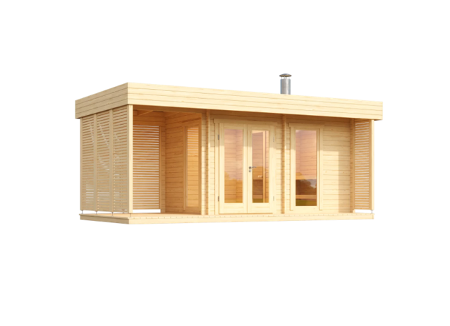 wellmia-reval-plus-gartensauna-mit-vorraum-fichte-570-x-274-cm image 1