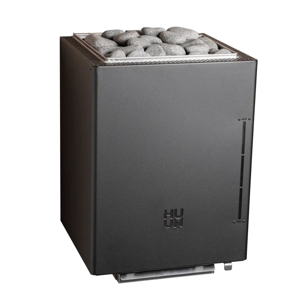 huum-core-wall-combi-bio-saunaofen-9-kw-schwarz-verdampfer image 2