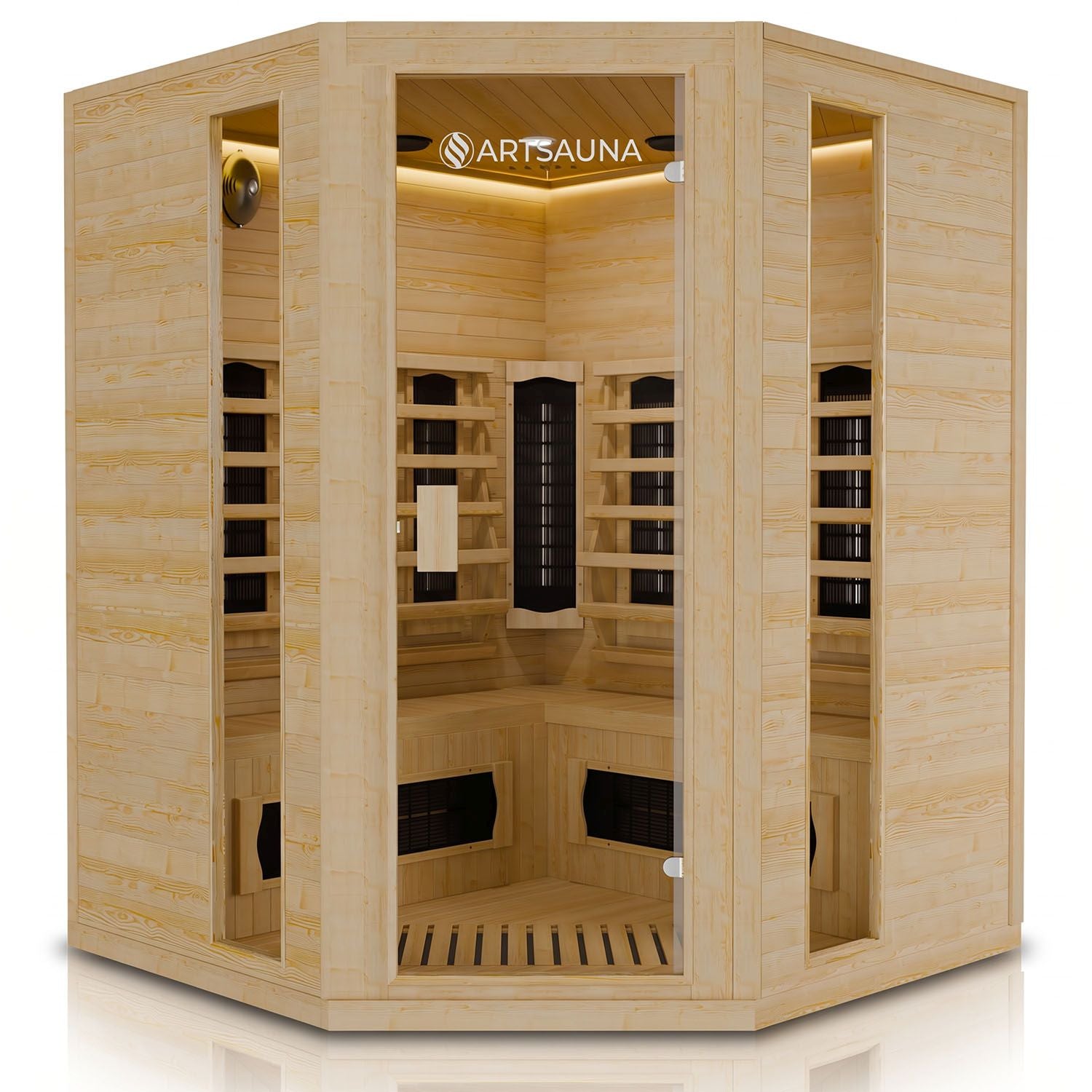 artsauna-nyborg-e150k-eck-infrarotkabine-4-personen image 2