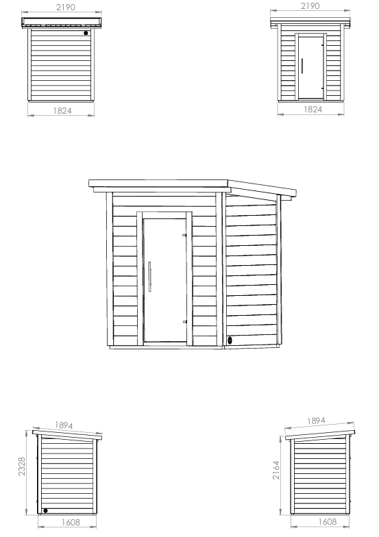 wellmia-basico-gartensauna-1-82x1-60-m-f-r-3-4-personen image 8