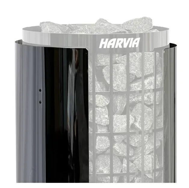 harvia-hpc11m-schutzmantel-cilindro-black-steel-saunaofen image 1