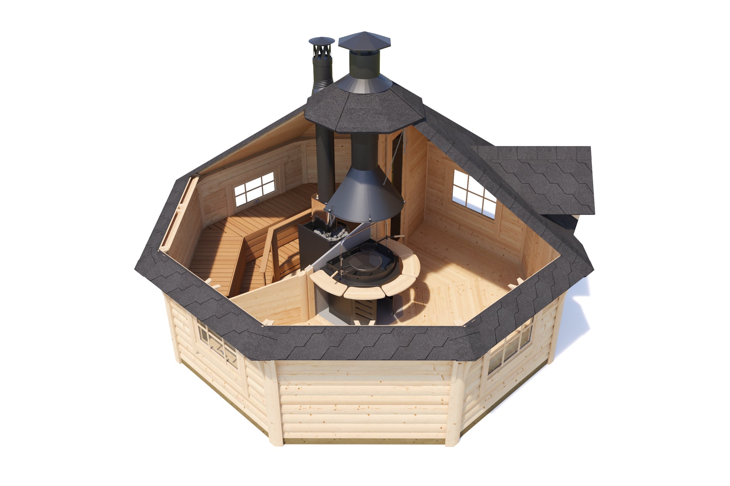 wellmia-kota-tjorben-grillkota-mit-sauna-17-m-445-cm image 1