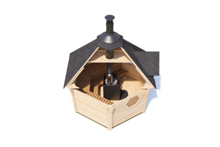 wellmia-juke-saunakota-5-7-m-grillkota-holz image 1