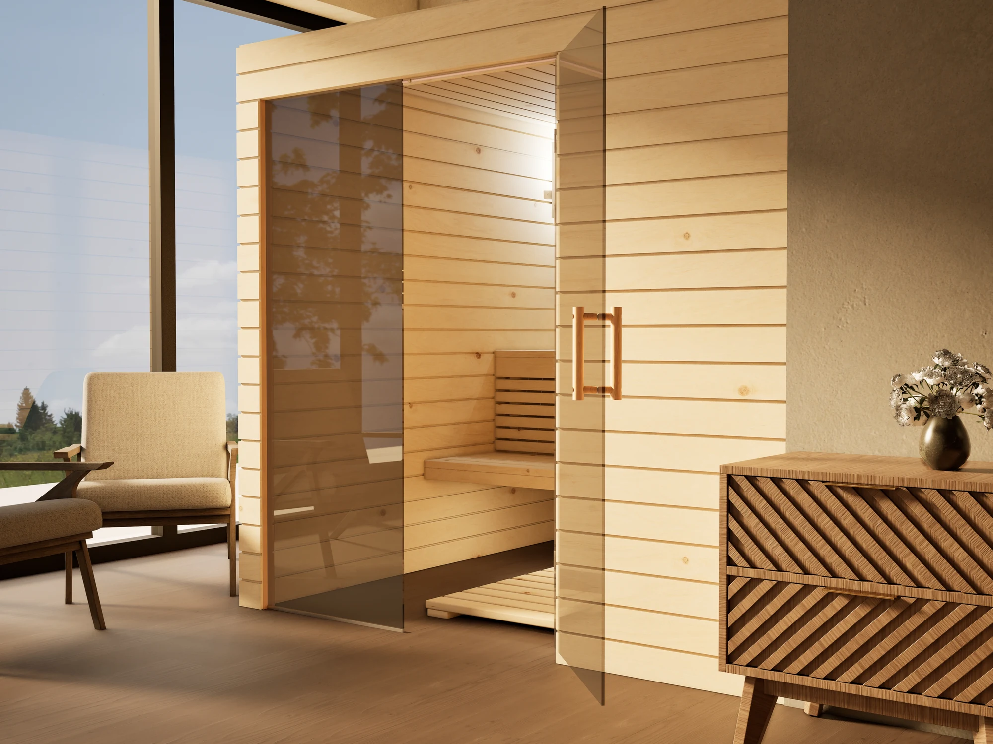 polarholz-venus-sauna-zirbenholz-glaselement-bodentief-ma image 2