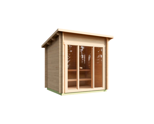 wellmia-halden-xxs-gartensauna-fichte-208x208-cm image 2