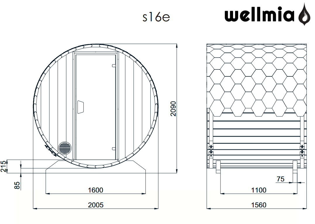 wellmia-fasssauna-mini-fasssauna-160-cm-f-r-2-3-personen image 7