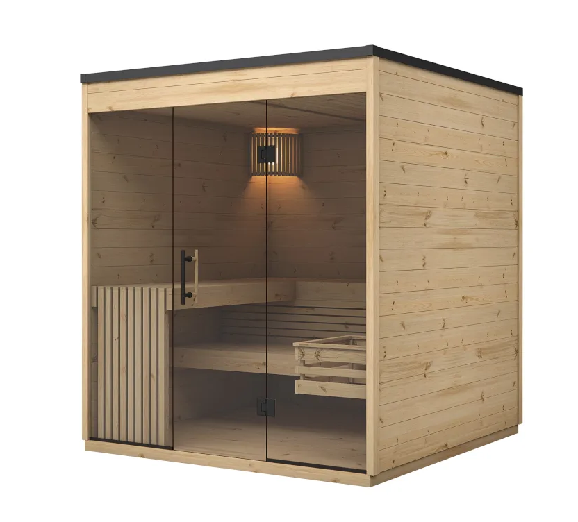 wellmia-aurora-gartensauna-fichte-4-6-personen image 2