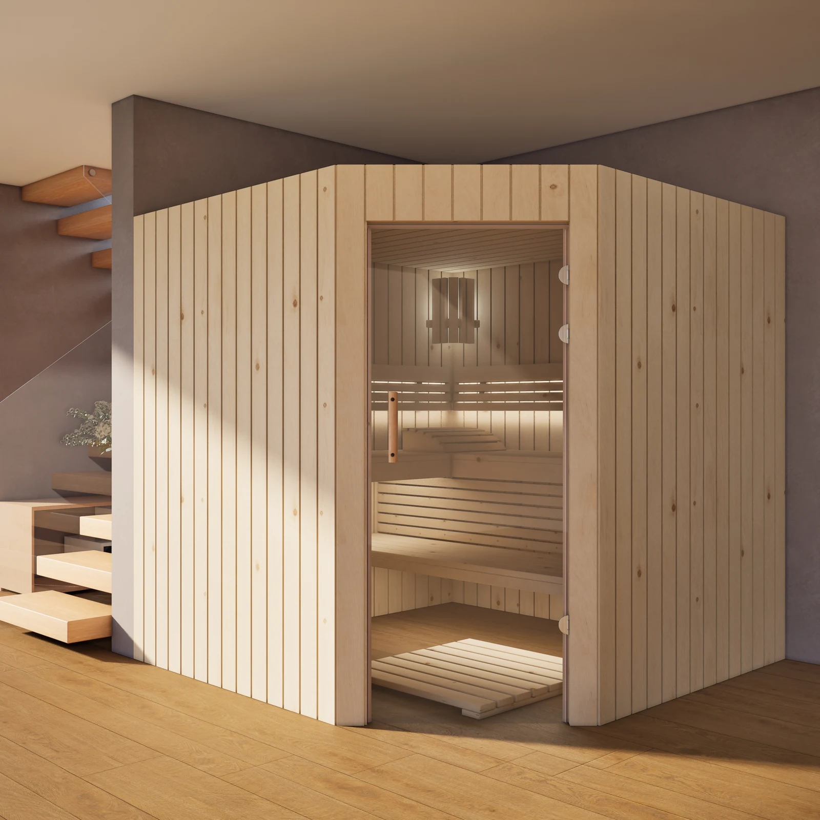 polarholz-athen-5-eck-ecksauna-zirbenholz-glast-r-nach-ma image 1