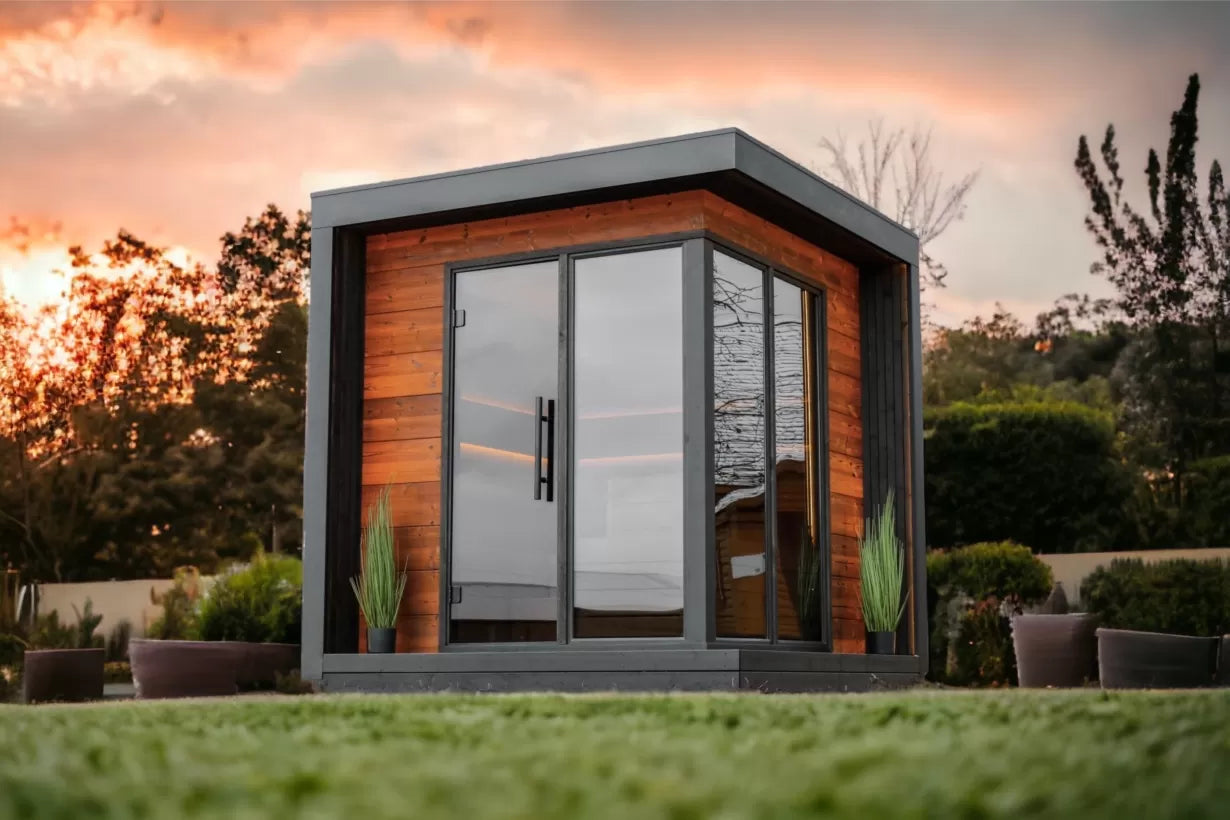wellmia-primo-corner-gartensauna-thermoholz-239-x-239-cm image 2