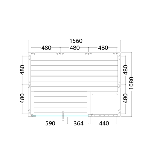 harvia-alaska-mini-innensauna-160-x-110-cm-fichte image 3