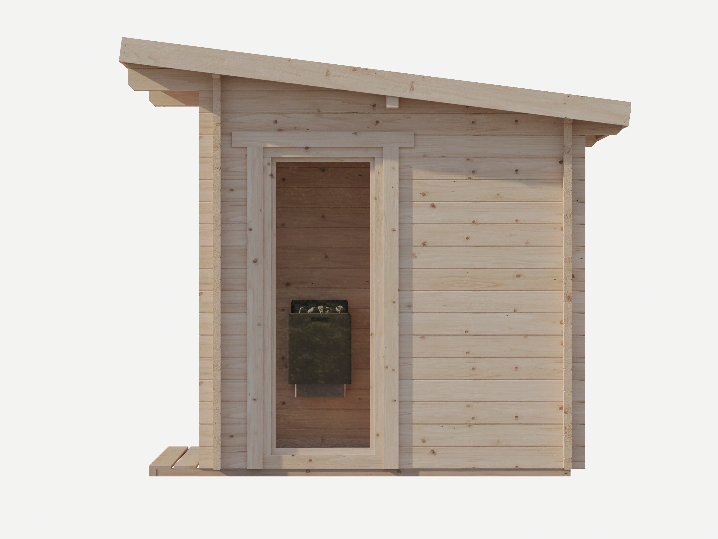wellmia-cube-panorama-gartensauna-glasfront-fichte-3-4-personen image 5