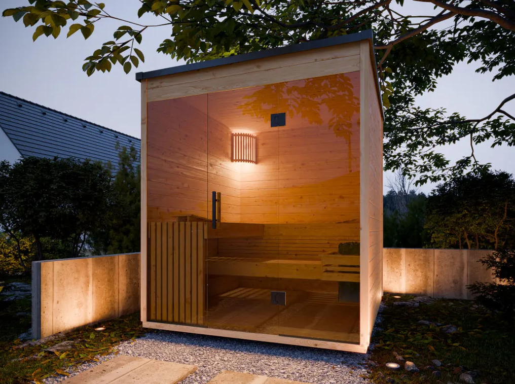wellmia-aurora-gartensauna-fichte-4-6-personen image 7
