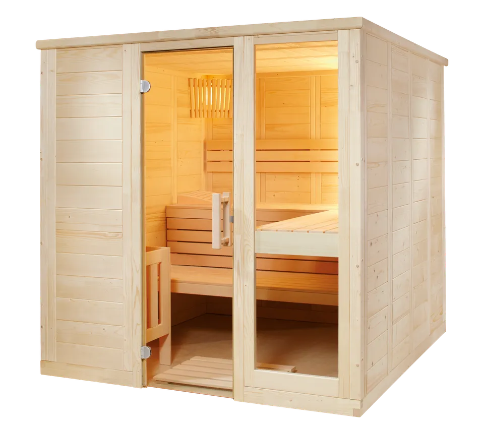 harvia-komfort-large-innensauna-fichte-5-personen-bausatz image 1