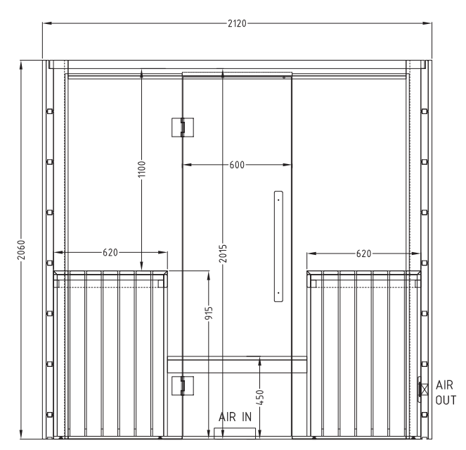 harvia-olympus-innensauna-fichte-212x204-glasfront image 6