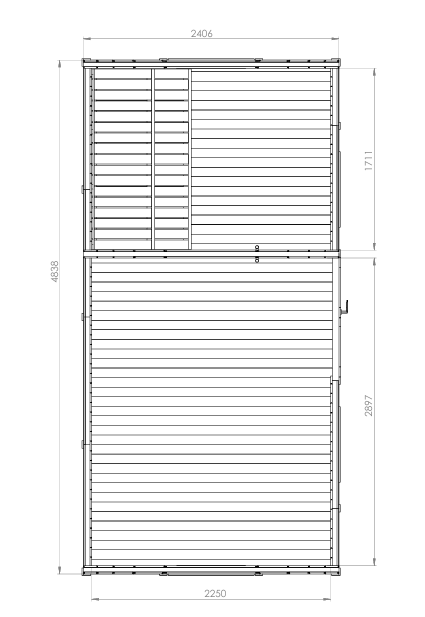 wellmia-wagon-mobile-gartensauna-5-38x2-61m-4-personen image 5