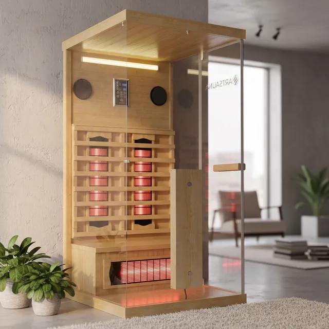 artsauna-g-teborg-90-infrarotkabine-hemlock-1450w image 1