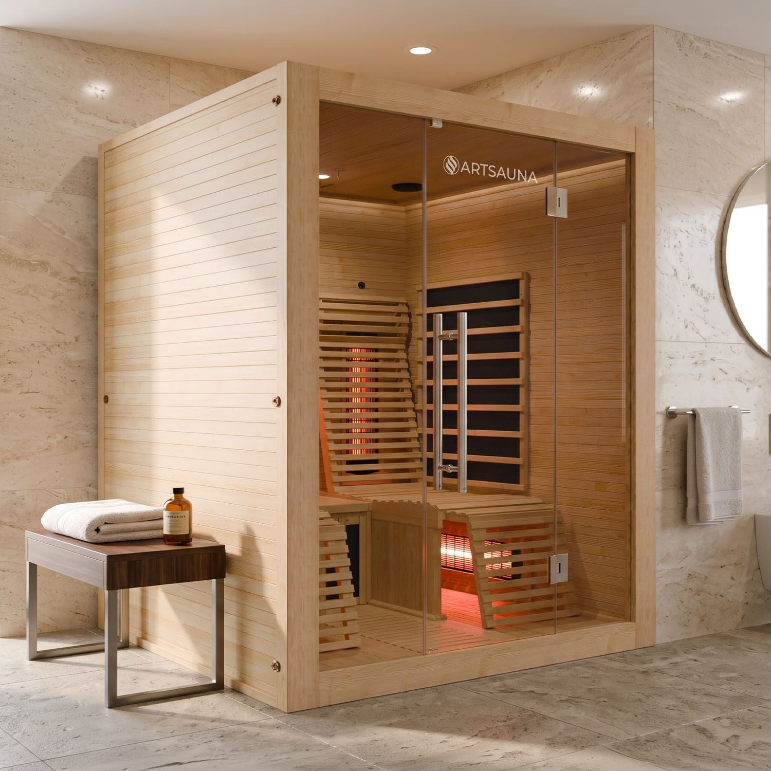 artsauna-helsinki-150-infrarotkabine-3-personen-dual image 1