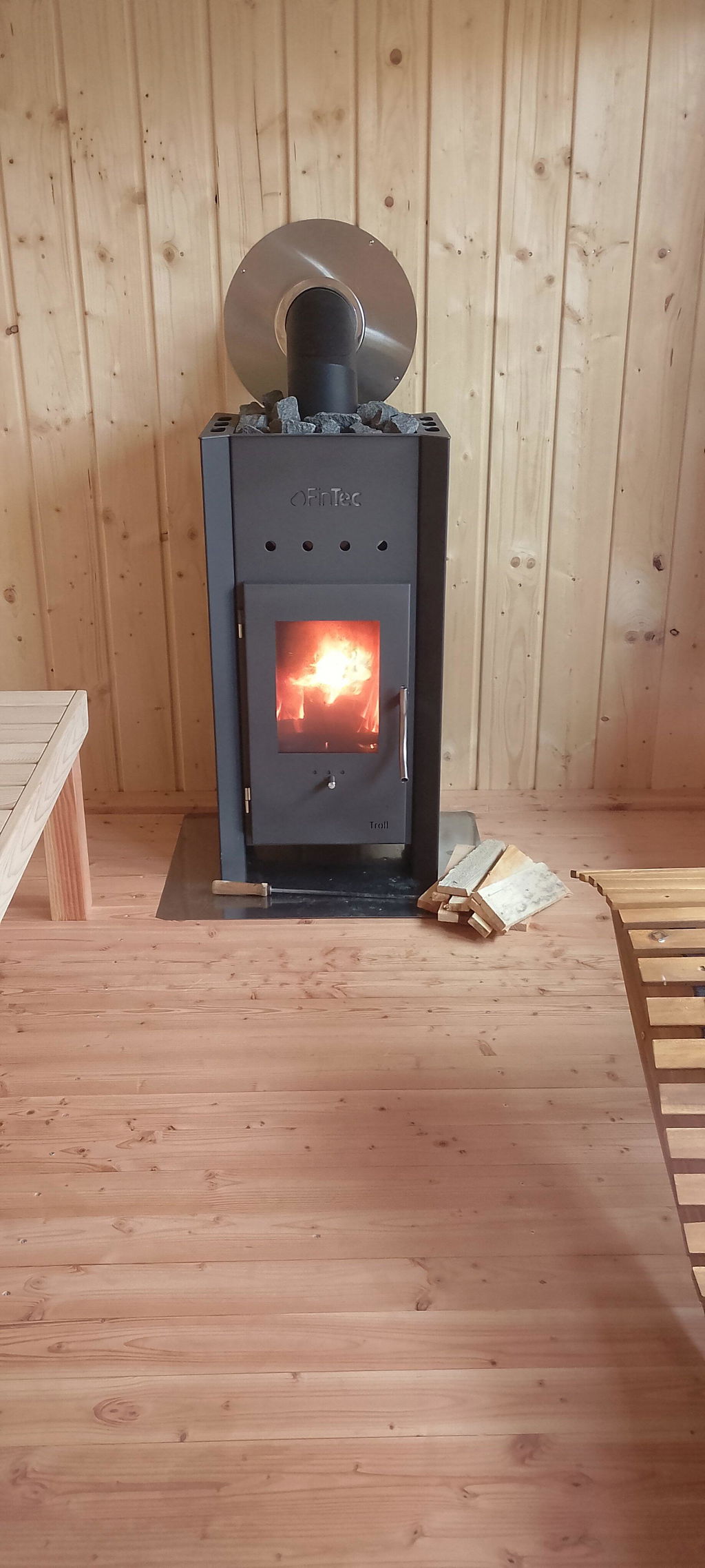 Ideal für kleine Sauna