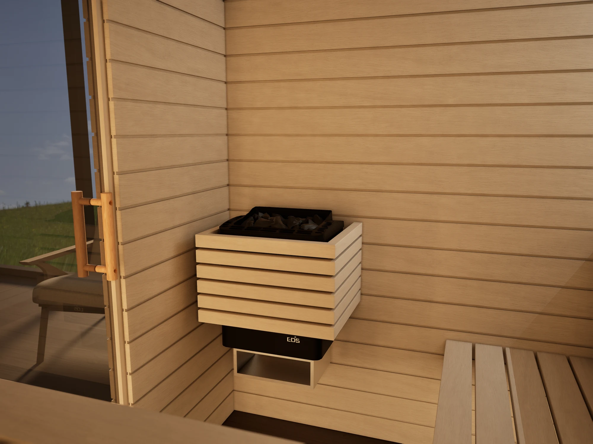 polarholz-venus-innensauna-lindenholz-glast-r-ofen-set image 8