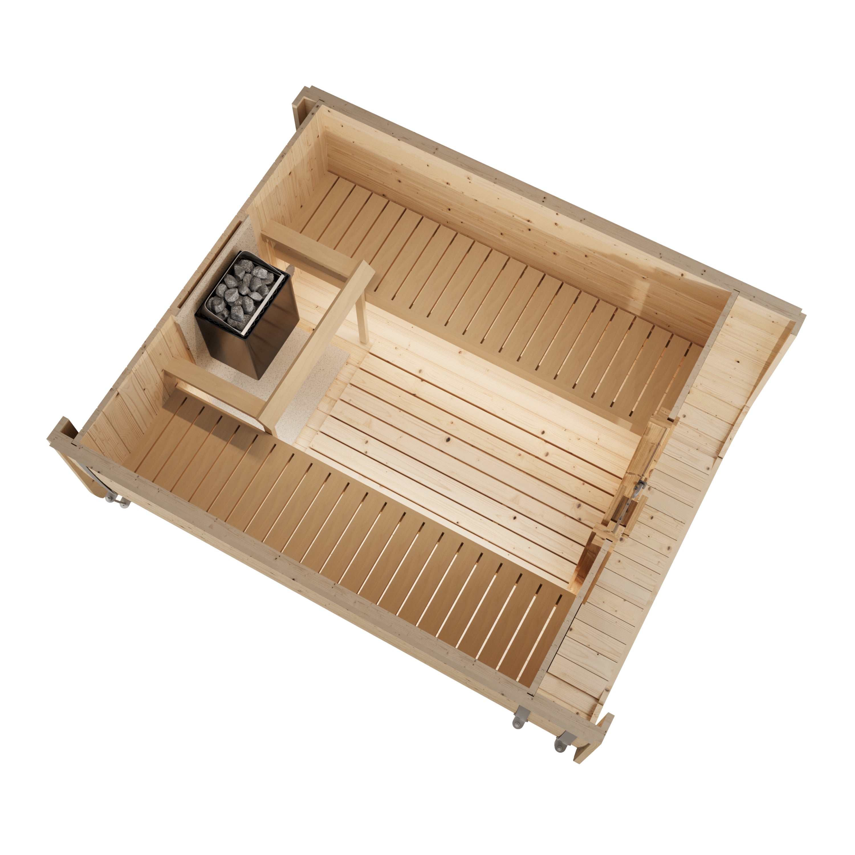 wellmia-fasssauna-icon-250-s-saunafass-fichte-6-personen image 6
