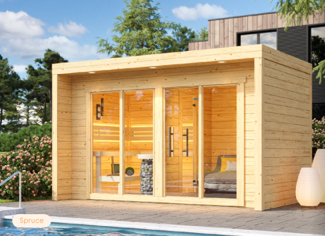 leil-patio-l-gartensauna-thermoholz-mit-vorraum image 3
