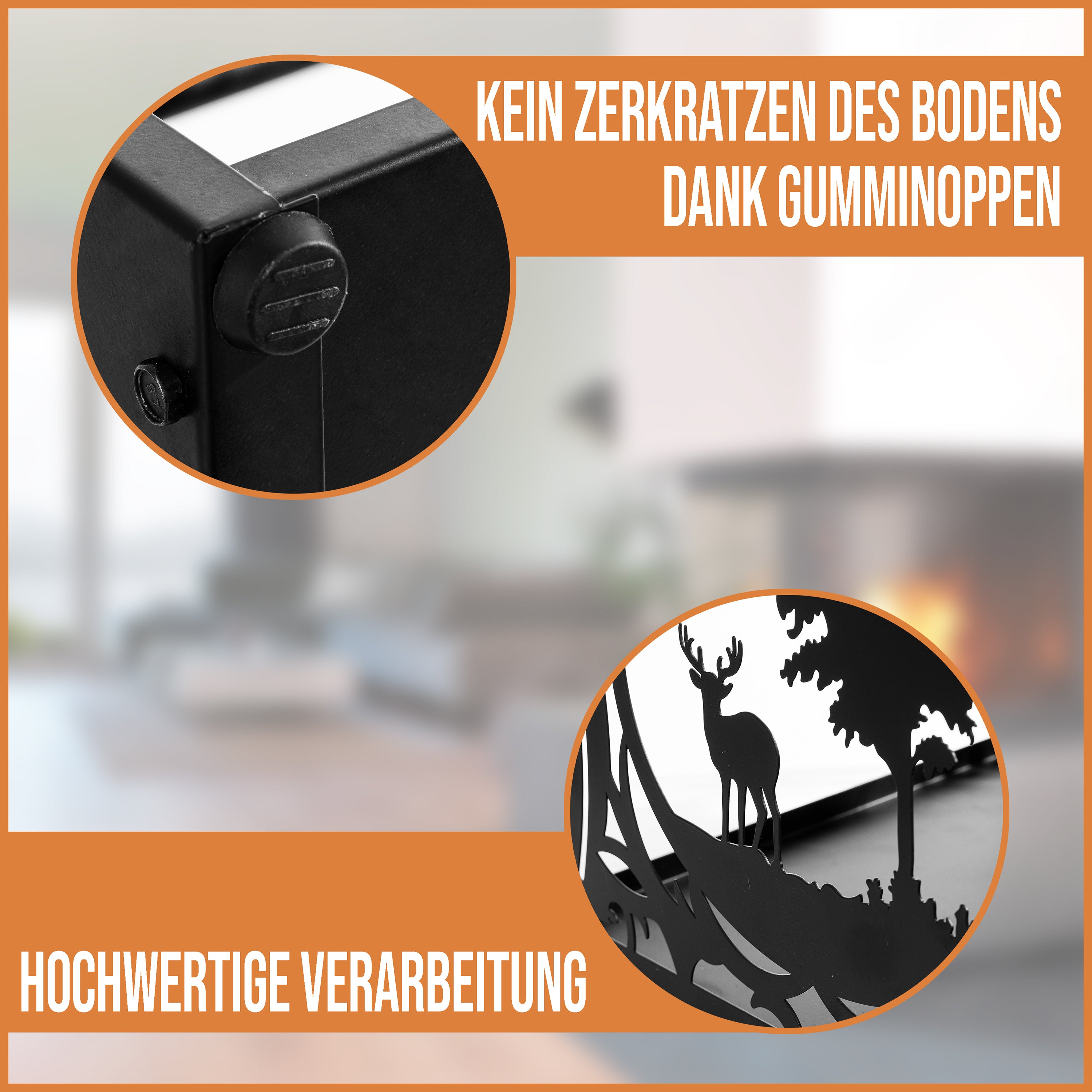roqu-carry-deer-holzkorb-metall-kaminholzhalter-waldmotiv image 4