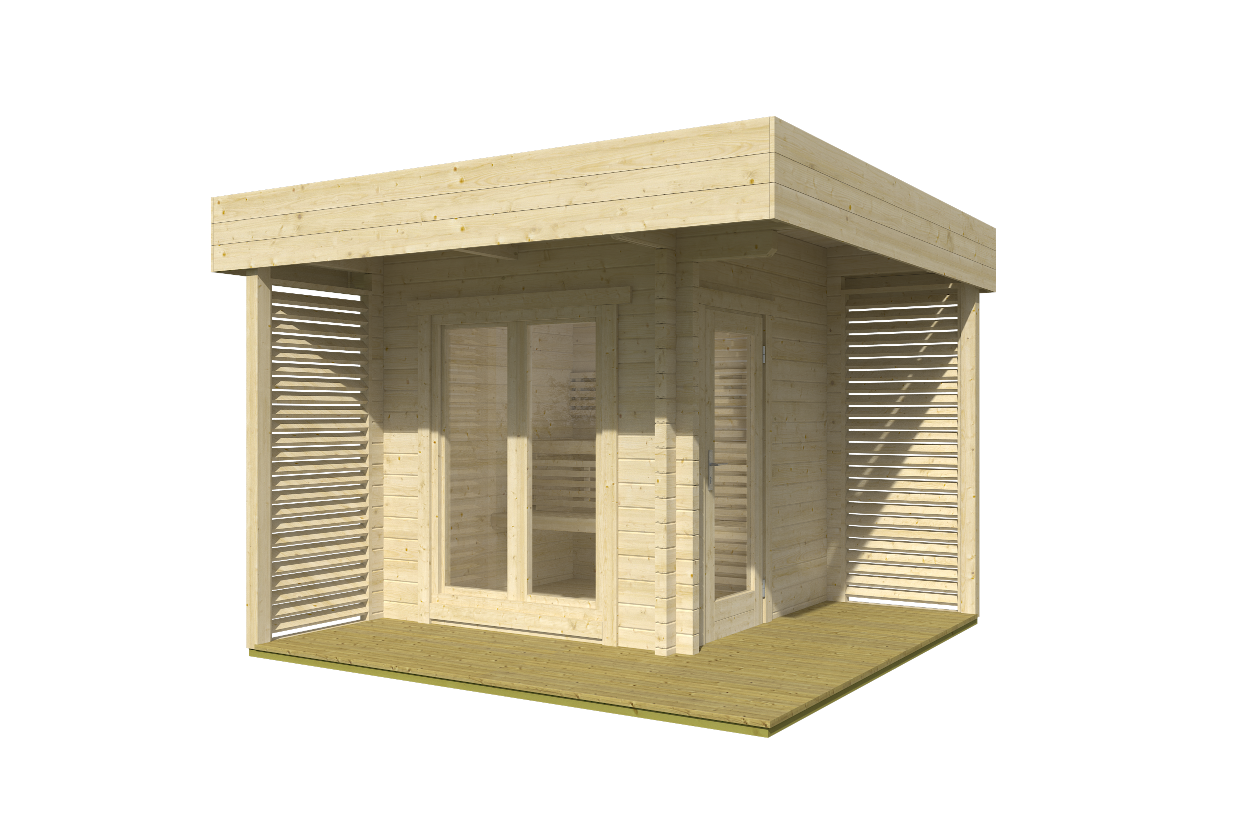 wellmia-mattias-gartensauna-70mm-3-4-personen-fichte-3-34m image 4