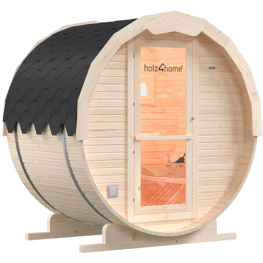 pini-wood-fasssauna-xl-gartensauna-kiefer-225x220-cm image 1