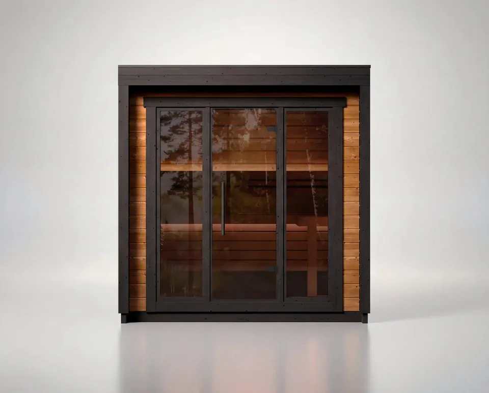 leil-patio-xs-gartensauna-thermoholz-234x209x240-cm image 1